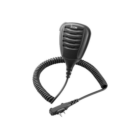 ICOM HM168LWP Handheld Mic Waterproof IP67 Speaker Microphone for IC41W Black
