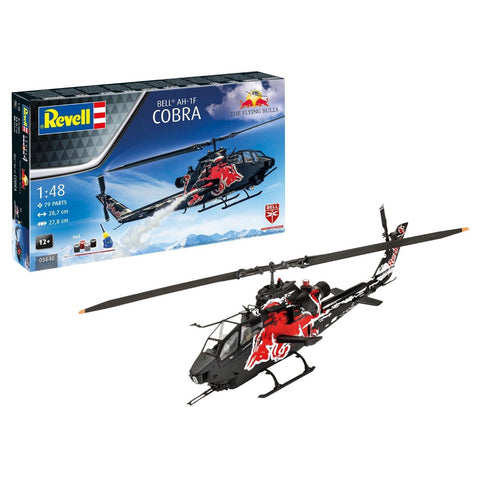 Revell 1/48 AH-1F Cobra: Flying Bulls 25th Anniversary Gift Set
