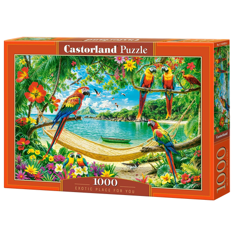 Castorland 1000-Pieces Exotic Place for You Puzzle