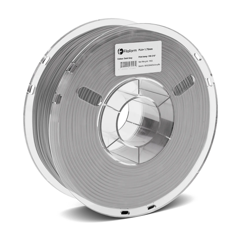 Filaform Tough PLA+ V3 3D Printer Filament 1.75mm 1kg (Dark Grey)