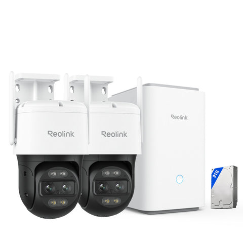 Reolink 4K UHD Wi-Fi 6 Security System with Auto-Zoom Tracking - 2 Pack