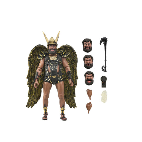 Neca Flash Gordon King 1980 Ultimate Vultan 7'' Scale Action Figure Toy