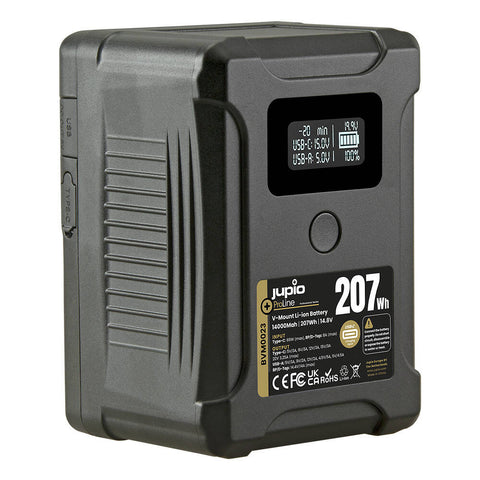Jupio ProLine 207W/14000mAh Extreme V-Mount Li-Ion Battery For Camera