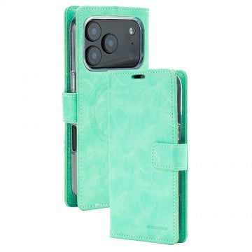 Goospery Bluemoon Diary for iPhone 17 Pro - Mint, Magsafe
