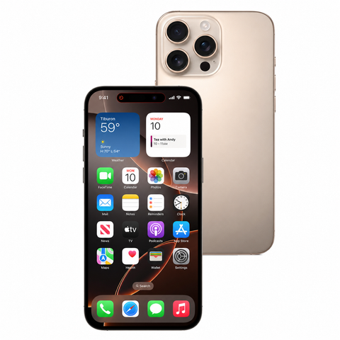Apple iPhone 16 Pro 256GB (Desert Titanium) [~Refurbished: Excellent]