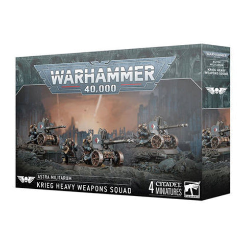 Games Workshop Warhammer 40K Astra Militarum Krieg Heavy Weapons Squad