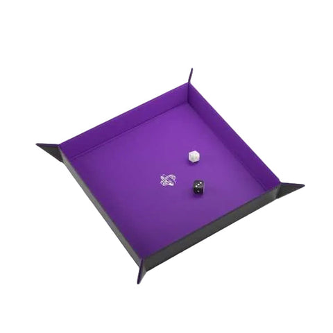 Gamegenic Magnetic Dice Tray Square (Black/Purple)