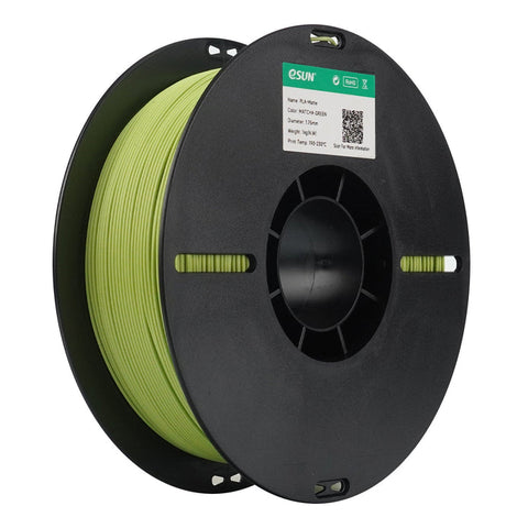 eSun Matte PLA 3D Print Filament 1.75mm 1kg Matcha Green