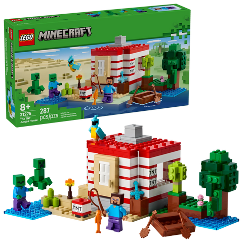 LEGO 21275 The TNT Jungle House - Minecraft