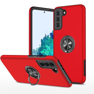 Redefine Magnetic Ring Holder Case for Samsung Galaxy S23 Plus (Red)
