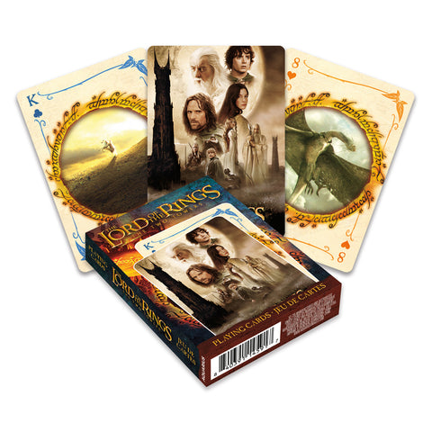 Aquarius 54-Pieces Lord of the Rings Two Towers Playing Cards Poker Deck Set 14y+