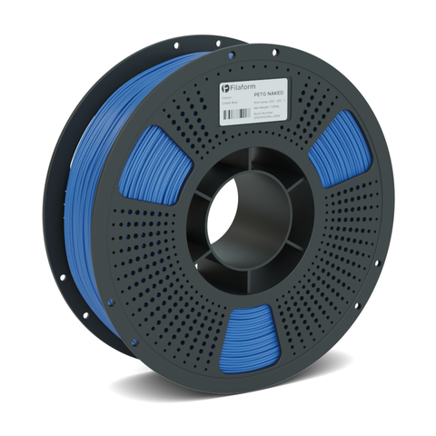 Filaform Naked PETG Matte 3D Printer Filament 1.75mm 1kg (Cobalt Blue)