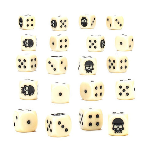 Games Workshop Warhammer Dice Set (Bone)