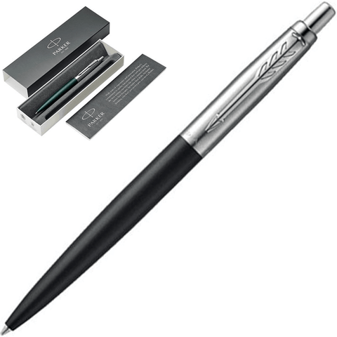 Parker Jotter XL Ballpoint Pen Large Alexandra Matte Gift Box (Black Silver)
