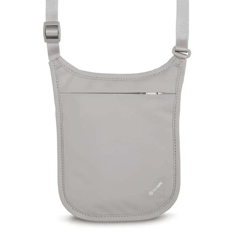 Pacsafe Coversafe V75 RFID Blocking Neck Pouch - Grey
