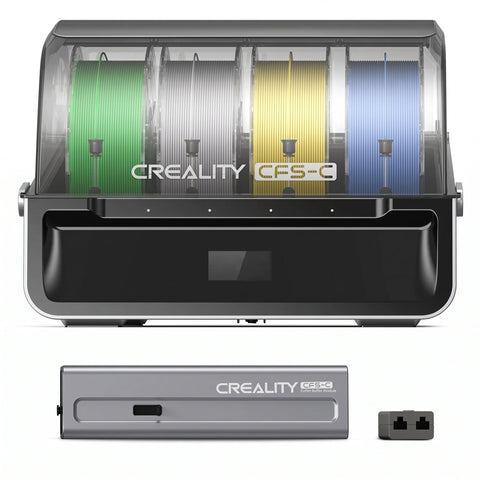 Creality CFS-C 4-Colour Filament Management System - Automatic Multi-Color Switcher & Auto Refill for 3D Printers