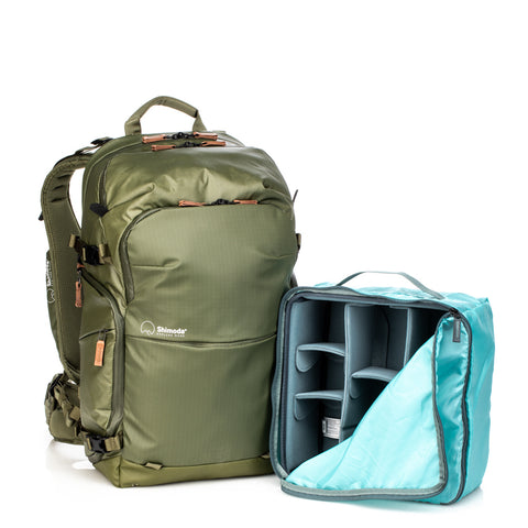 Shimoda Explore V2 30 Starter Kit with Medium Mirrorless Core Unit (Army Green)