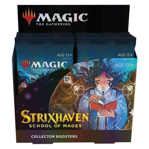 Wizards Of The Coast Strixhaven School of Mages Collector Booster Box Magic the Gathering MTG