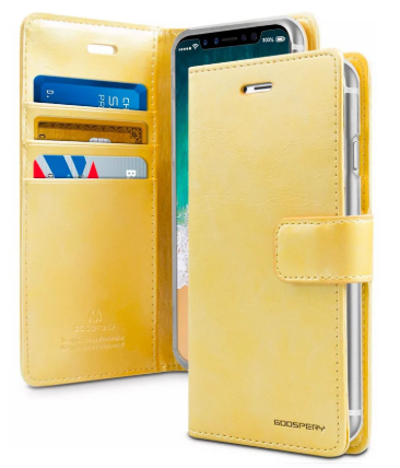 Goospery Bluemoon Diary for Galaxy A56 - Gold