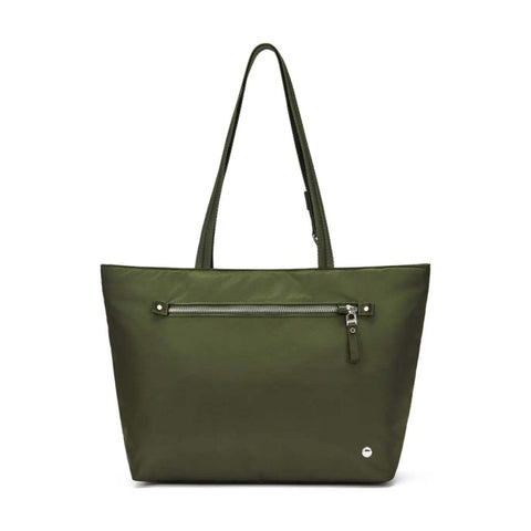 Pacsafe W Anti-Theft RFID Blocking Carryall 13" Laptop Tote Bag Olive