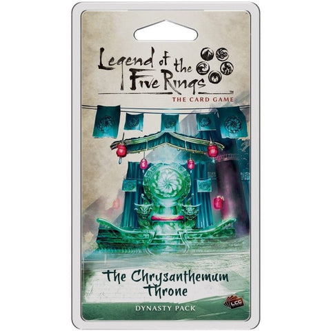 Fantasy Flight Games Legend of the Five Rings: The Card Game The Chrysanthemum Throne Board Game