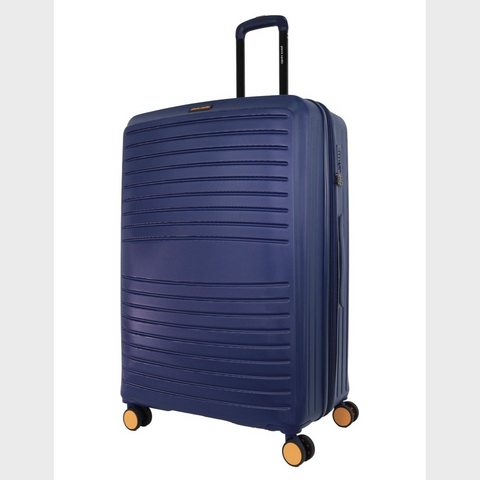 Pierre Cardin Classic Large 163L Hard Shell Case Travel Luggage (Navy)
