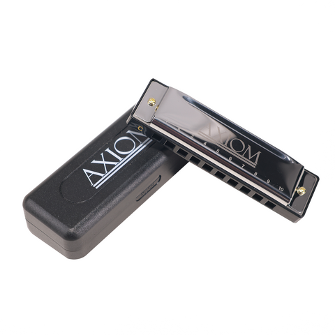 Axiom 10 Hole Harmonica - Diatonic Blues Harp in C