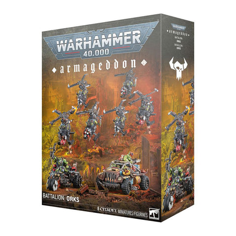 Games Workshop Warhammer 40K Armageddon Battalion Orks