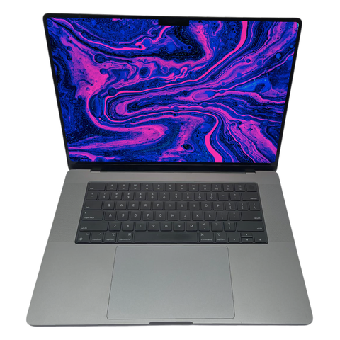 Apple MacBook Pro 16" A2485 Space Gray (2021) M1 Pro Chip 512GB 16GB RAM [~Refurbished: Very Good]