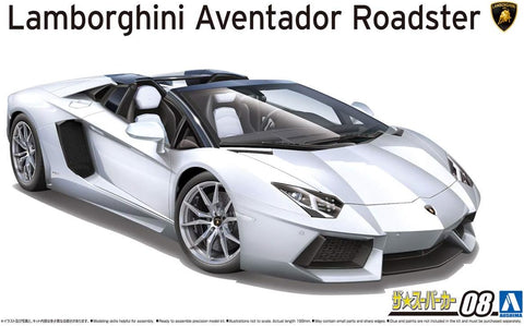 Aoshima 1/24 Lamborghini Aventador LP7004 Roadster 12