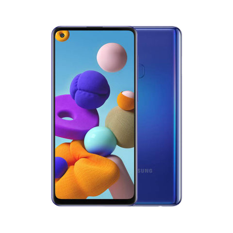 Samsung Galaxy A21s 128GB (Blue) [~Refurbished: As New]