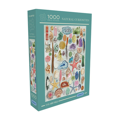 Gibsons 1000pc Art File Natural Curiosities Puzzle