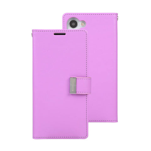 Goospery Rich Diary for Galaxy S23 Ultra - Purple