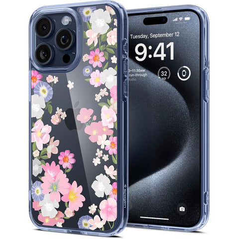 Spigen Apple iPhone 15 Pro Ultra Hybrid Case - Blossom