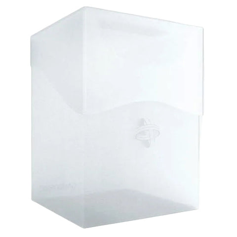 Gamegenic Deck Holder Holds 100 Sleeves Deck Box Cards (Clear)