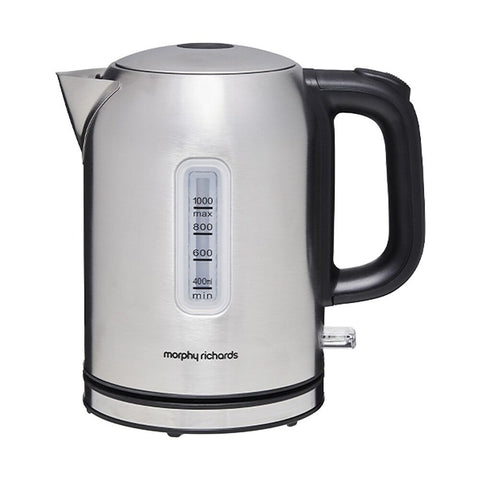 Morphy Richards 1L Electric Kettle 2200W (Stainless Steel)