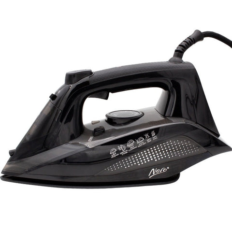 Nero 800 Steam And Dry Ceramic Iron Non Stick Black Auto Off