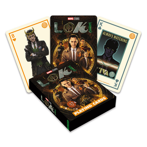 Aquarius Marvel Loki Playing Cards Party Fun Family Gaming Poker Deck Set 14+