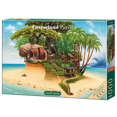 Castorland 1000-Pieces Summer Madeira Art Collection Puzzle