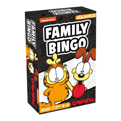 Aquarius Garfield Family Bingo Kids/Children Fun Play Interactive Game Set 8y+