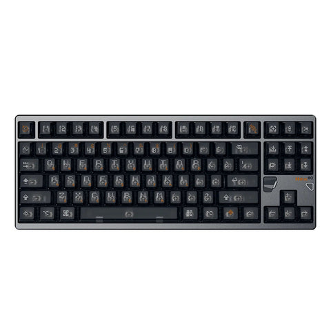 Qwertykeys QK&ATK HEX80 8K HE Wired Magnetic Custom Keyboard (Anodized Gray)