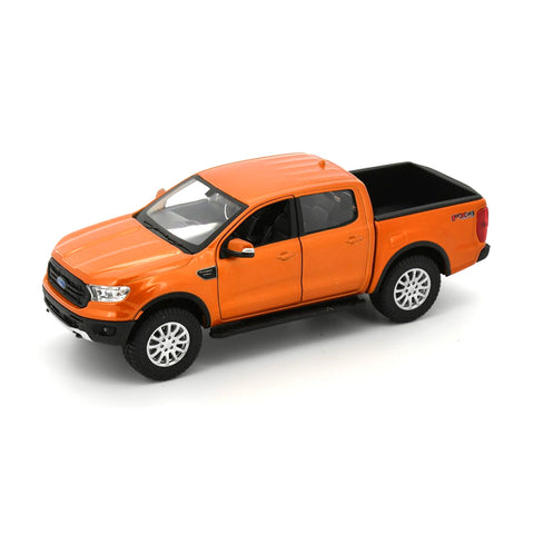 Maisto Licensed 1:27 Scale Ford Ranger 4 Door Cab 2019 Diecast Model Car Orange