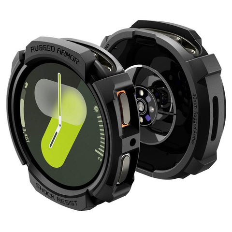 Spigen Galaxy Watch 9 / 8 40mm Rugged Armor Case (Black)