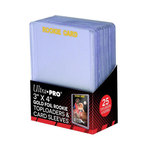 Ultra Pro: UP15282 3"x4" Rookie 35PT Toploader with Card Sleeves 25ct