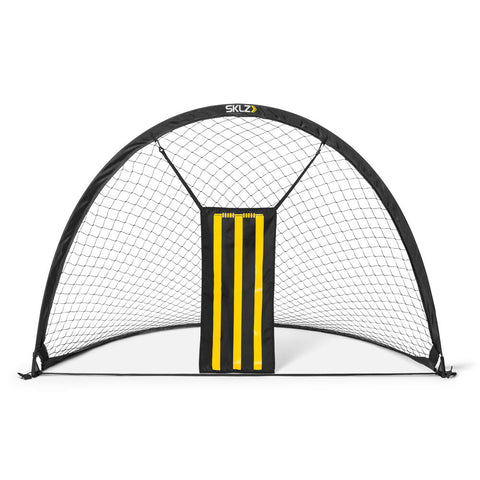 SKLZ Pop-Up Cricket Training Net Practice Stumps 6ft Black Yellow