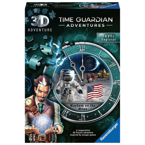 Ravensburger 216pc Time Guardian Adventures Mayhem on the Moon 3D Puzzle