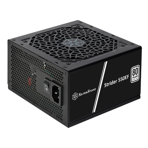 SilverStone Strider 550W 80+ Certified Power Supply Black Cable