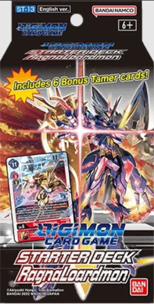 Bandai Starter Deck RagnaLoardmon (ST13) Digimon Card Game