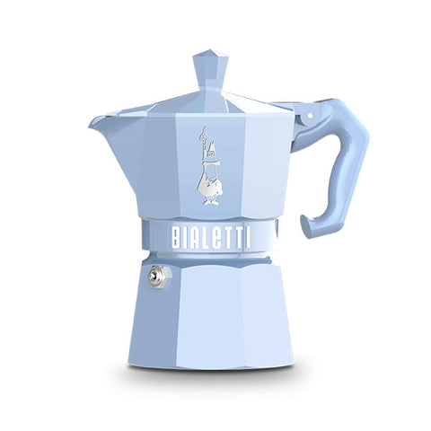 Bialetti Moka Exclusive - 6 Cup / Light Blue