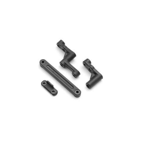 Blackzon Slyder Steering Bushes + Ackerman Plate